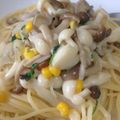 やぎえ's cooksnap of when they made きのこたっぷり☆クリームパスタ.