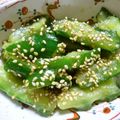 面影橋's cooksnap of when they made 簡単！たたききゅうり♡.