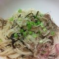 ヴィーナスけい's cooksnap of when they made ⁂和パスタ⁂帆立と塩昆布のレモンバター.