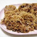 やまうさ's cooksnap of when they made 香ばしい♫豚肉のゴマ花椒衣焼き.