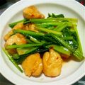 ＊ゆかぴ's cooksnap of when they made ◆小松菜と鶏肉の豆板醤炒め.