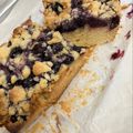 れもれもさーちゃん❕'s cooksnap of when they made ブルーベリークランブルケーキ.