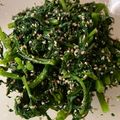 かんなゆ's cooksnap of when they made 春菊のナムル.