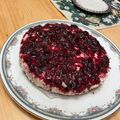 Yaneo's cooksnap of when they made ＊ブルーベリーレアチーズケーキ＊.