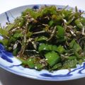 ちくわ君's cooksnap of when they made *ピーマン*と*ちりめんじゃこ*の炒め物.