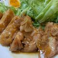 ぬかどこどん's cooksnap of when they made 鶏ももで♡ガーリック照り焼きチキン♡.