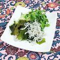 SP♪'s cooksnap of when they made 我が家の定番～ワカメちりめん♪.