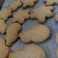 142124's cooksnap of when they made ◎HMで超簡単クッキー◎鳩サブレ風サブレ.