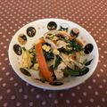 龍青空ママ's cooksnap of when they made ほうれん草と豚肉のたまご炒め.