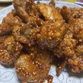 rr's cooksnap of when they made ★簡単こってり★ヤンニョムチキン.