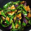 楽しくて幸せ's cooksnap of when they made ナスと鶏もも肉の甘酢炒め.