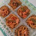 tikariri's cooksnap of when they made 【作りおき】冷凍用ナポリタン【お弁当に】.