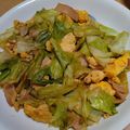 ナーちゃん's cooksnap of when they made ふんわり卵とキャベツのマーガリン醤油炒め.