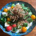 さすらい's cooksnap of when they made ＊オクラとトマトと長いものさっぱり和え＊.