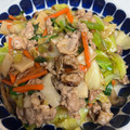 ポムポムポヨコ's cooksnap of when they made エリンギと豚肉キャベツのコク炒め.