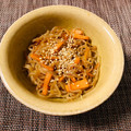 まーちゃろう's cooksnap of when they made 作りおき＊白滝と人参のきんぴら.