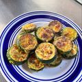 azbjbn's cooksnap of when they made ズッキーニのこんがりスパイシー焼き.
