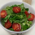 クックE662AA☆'s cooksnap of when they made 簡単　トマトと三つ葉サラダ　低カロリー.