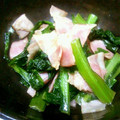 まさぉり's cooksnap of when they made 小松菜とベーコンの中華風炒め.