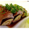 こばみんぐ's cooksnap of when they made なすの豚バラ巻きポン酢あえ.