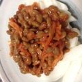 みほきのこ's cooksnap of when they made 絶対に美味しい！韓国風長芋キムチ納豆ご飯.
