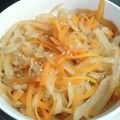 かめちん0v0's cooksnap of when they made *大根と人参で超簡単きんきんぴら*.