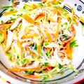 529channel's cooksnap of when they made きゅうりと鶏肉のピリ辛和え.