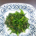 よじゃちんぐ's cooksnap of when they made レンジで簡単＊ほうれん草のごま和え.