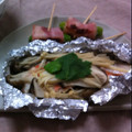 Rina0822's cooksnap of when they made 鮭ときのこのホイル焼き♡簡単.