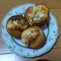 あきちゃんぐ☆'s cooksnap of when they made ミルキー生地で♡私の欲張りミニチーズパン.