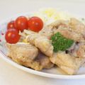 ななクレープ's cooksnap of when they made 揚げない！チーズから揚げ.