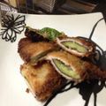 Rei9412's cooksnap of when they made ナスのミルフィーユトンカツ＊梅と大葉で.