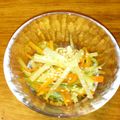 つくるお's cooksnap of when they made ★セロリと人参の塩きんぴら★.