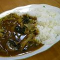 けいここん's cooksnap of when they made ◎ニンニクたっぷり◎10分青菜カレー◎.