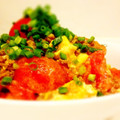 Lamir's cooksnap of when they made とろ～りトマトと卵の炒め物.