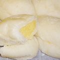 ぬのひと's cooksnap of when they made ヨーグルトでほわほわ白クリームパン.