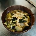 azbjbn's cooksnap of when they made たっぷり白菜の味噌汁.