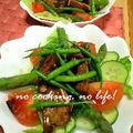 ゆーたんたん's cooksnap of when they made カリカリ豚と大根の実と水菜のサラダ.