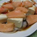 よっしゃん's cooksnap of when they made 5分で簡単！絶品サーモン冷奴☆.