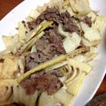kaiyui's cooksnap of when they made 筍と牛肉の塩麹炒め.