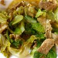 かおりんぱんだ's cooksnap of when they made レタスと豚肉の塩麹炒め.