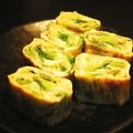 ひさかた's cooksnap of when they made わけぎの玉子焼き.