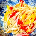 529channel's cooksnap of when they made * もやしとピーマンのあっさりナムル *.