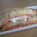 リラシャン's cooksnap of when they made 私のお気に入りホットサンド.