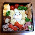 ｏｒｉｏｒｉ's cooksnap of when they made ポンデらいおんくんのキャラ弁★.