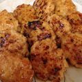 hoshiがっきー's cooksnap of when they made ぷりっと！鶏つくね焼き.