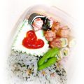 ゆけり３兄弟's cooksnap of when they made 【お弁当】レンジで目玉焼き.