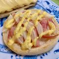 ビートルズ食堂's cooksnap of when they made ちょっと甘いベーコンマヨトースト.