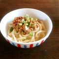 stitch_nao's cooksnap of when they made 簡単一人ご飯☆冷やし玉子納豆うどん.