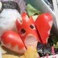 幸せまちこ's cooksnap of when they made 簡単！ポケモンキャラ弁☆赤ウインナーで☆.